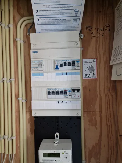 Elektrische installatie werkzaamheden